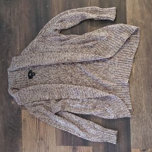 Iz brand, Medium, brown & cream cardigan